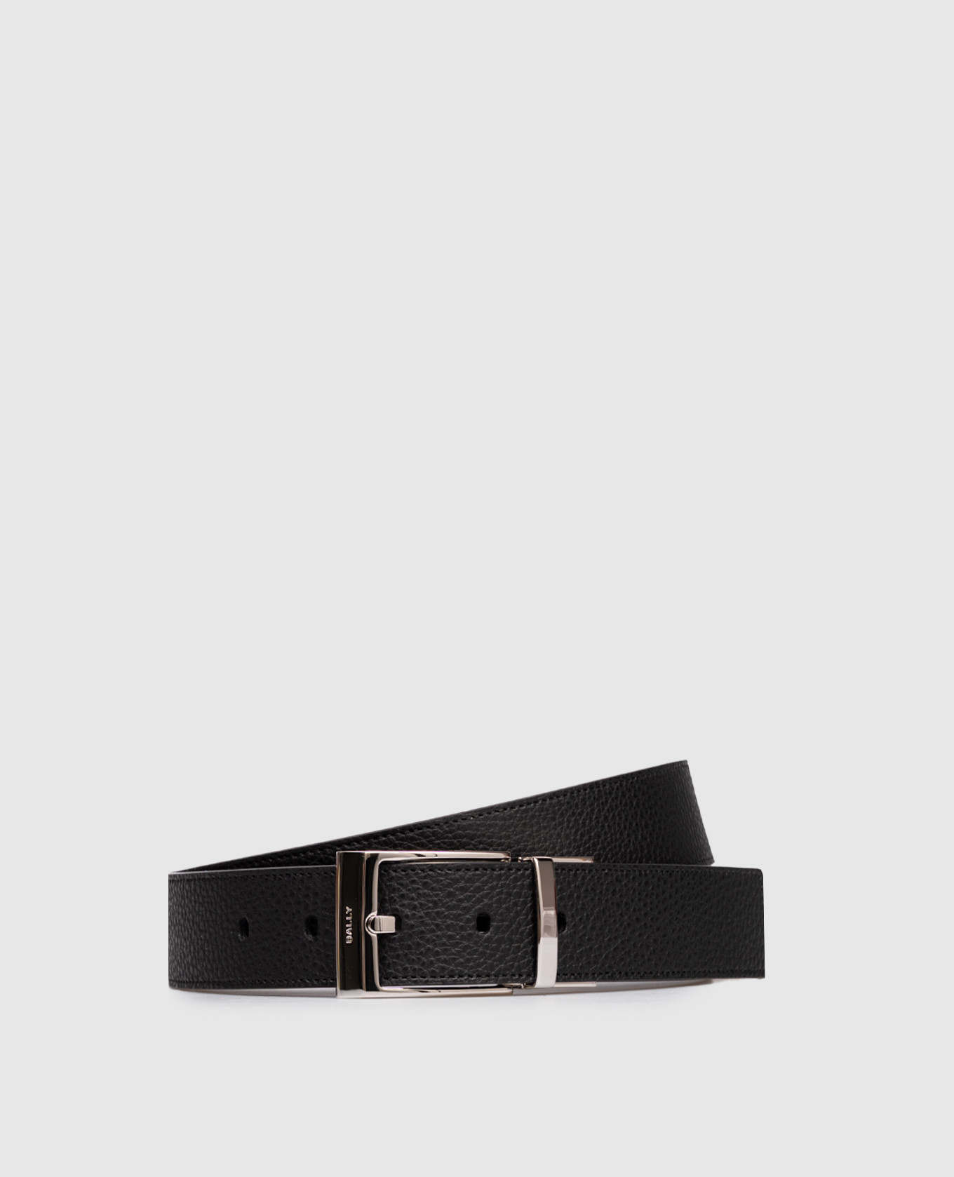 Shiffie reversible leather belt with logo