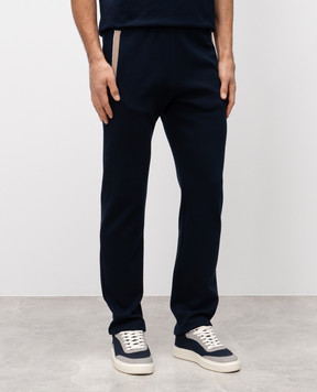 Bertolo Cashmere Blue sweatpants 902013002294