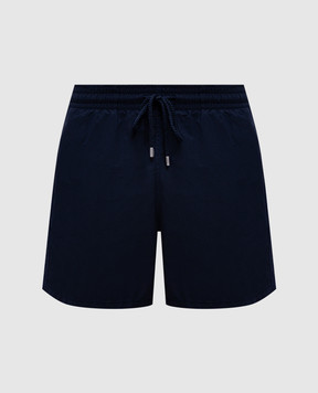 Vilebrequin Blue logo swim shorts MOOC4A00