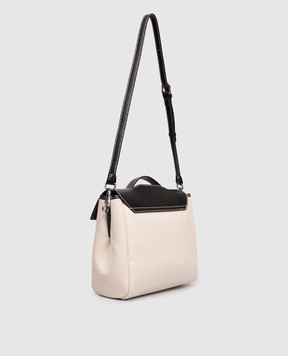 Gianni Chiarini Clio beige combination satchel bag BS11620SALPL