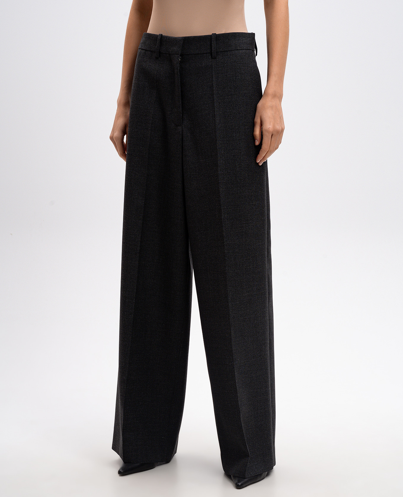Gray pants made of wool Givenchy 3