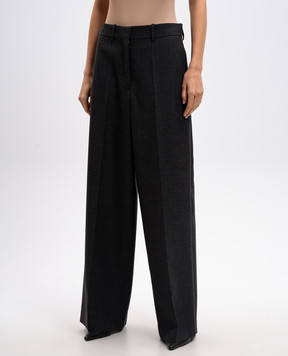 Givenchy Gray pants made of wool BW514V14FU