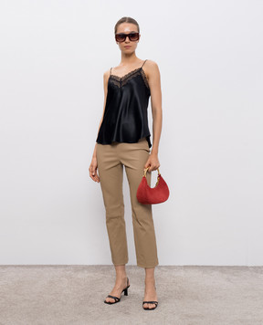 Simkhai Beige leather pants 4254114V