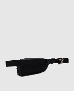 Palm Angels Black logo waist bag PMNO00AS25FAB001