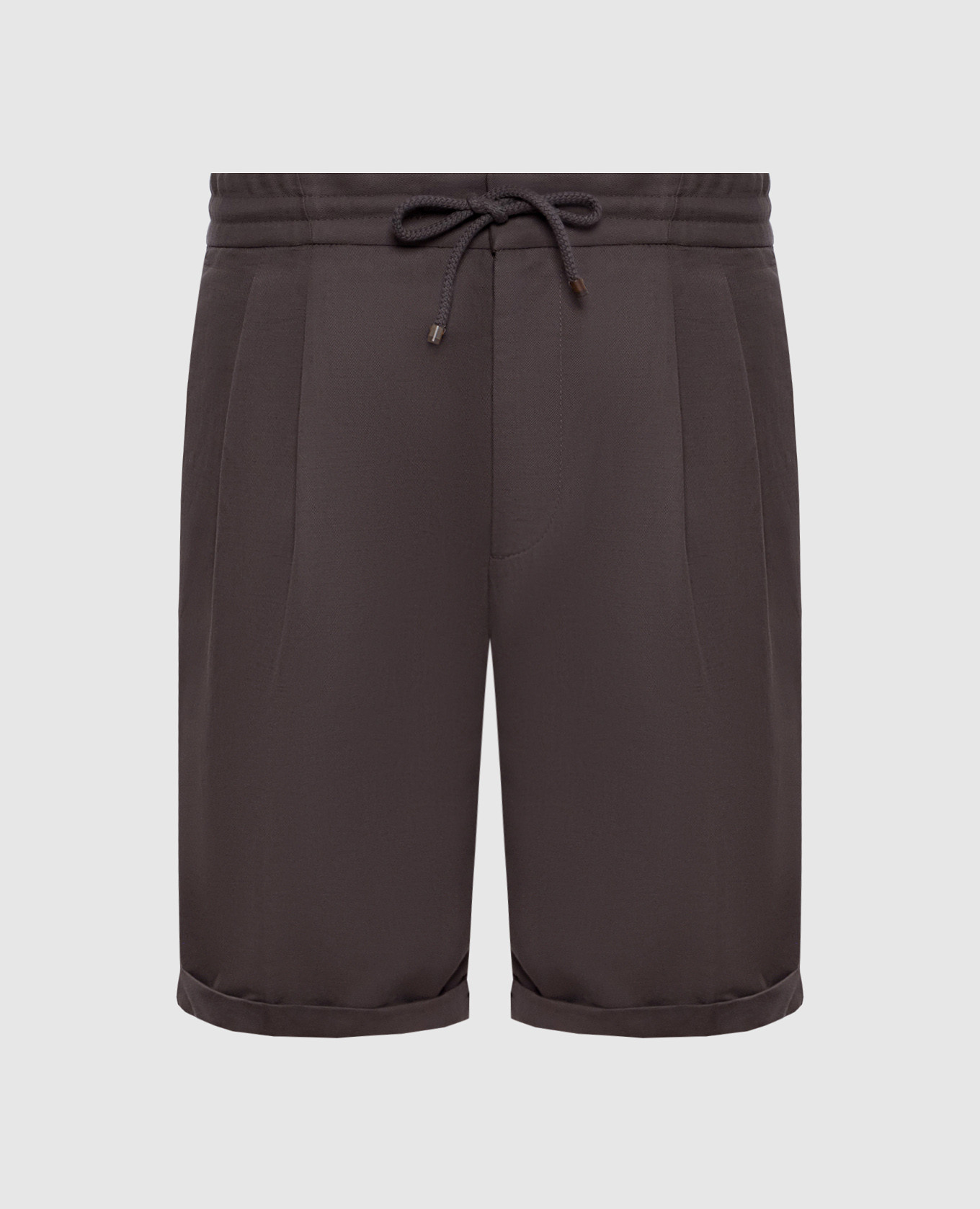 

Gray linen shorts Brunello Cucinelli, Grey