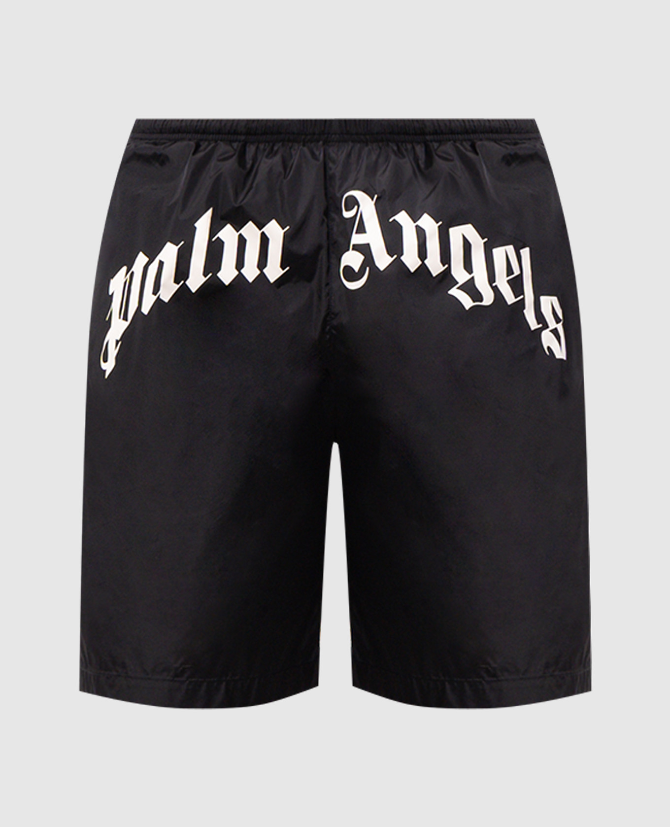 

Black logo print swim shorts Palm Angels