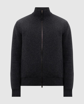 Agnona Gray two-way cashmere jacket KH06U581K1207