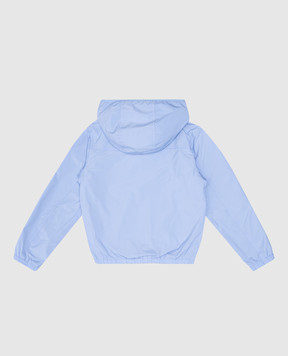 Woolrich Ryker blue hooded jacket for children CFWKOU0449MRUT3128