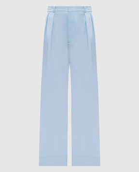 WARDROBE.NYC Blue pants made of wool W2075PCB