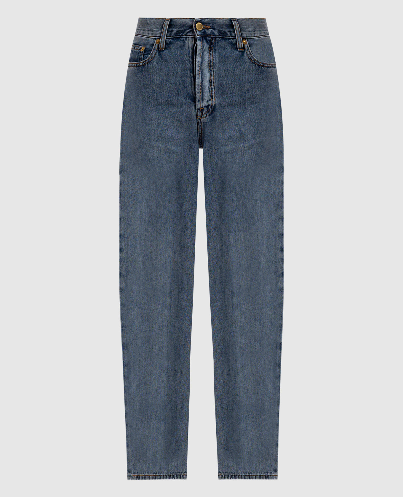 Gale blue jeans with logo patch DARKPARK