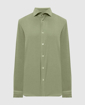 Enrico Mandelli Green shirt 0SPORT5503