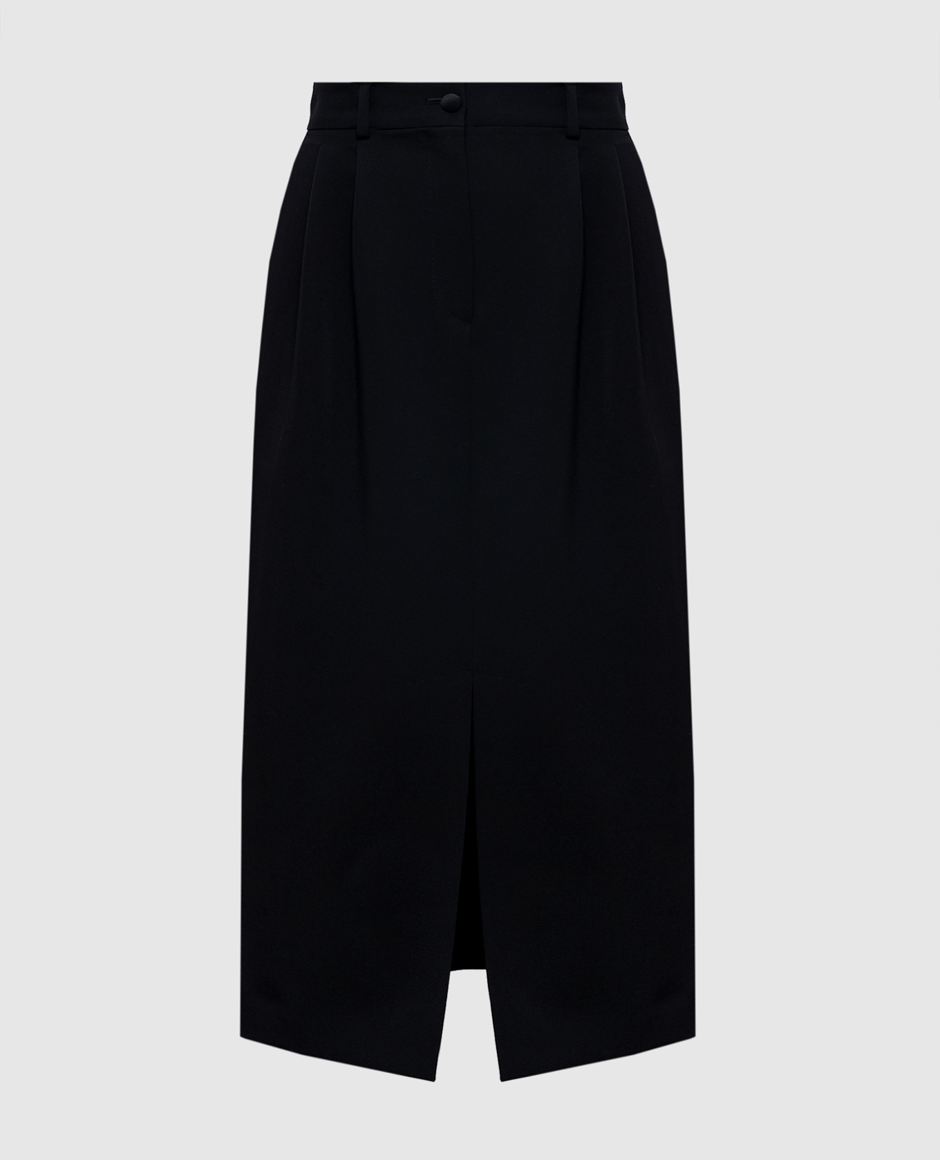 

Black wool and silk pencil skirt Dolce&Gabbana