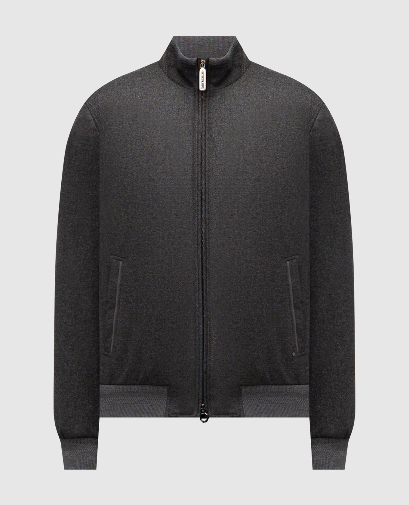 Gray wool and cashmere jacket Stefano Ricci