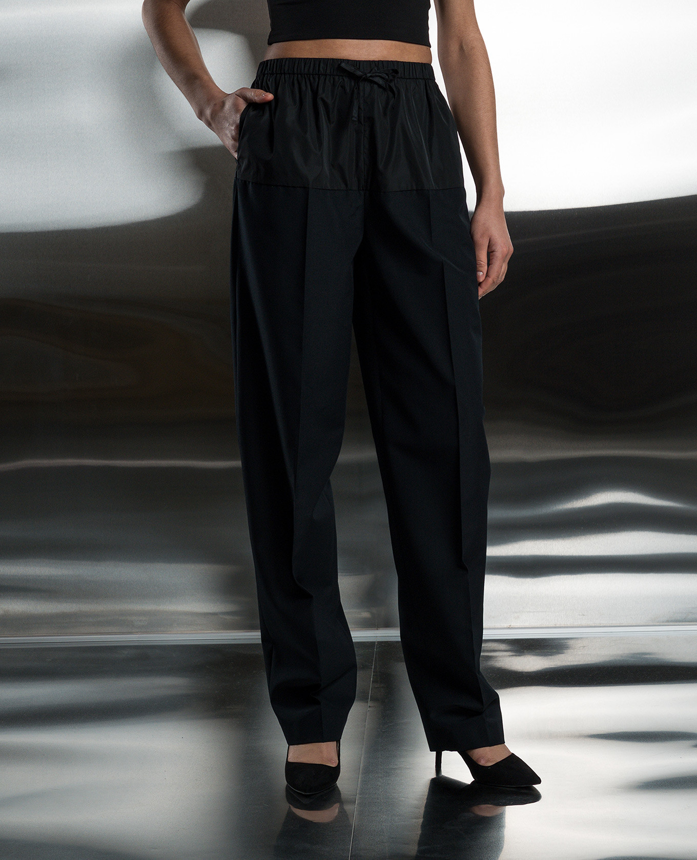 Black pants with wool Alexander Wang 3