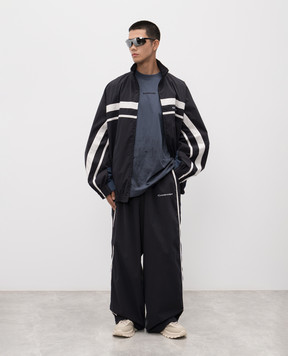 Balenciaga Black 50/50 sports jacket 831363TRO31
