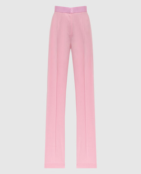 Nensi Dojaka High rise pink pants NDSS24TRS049