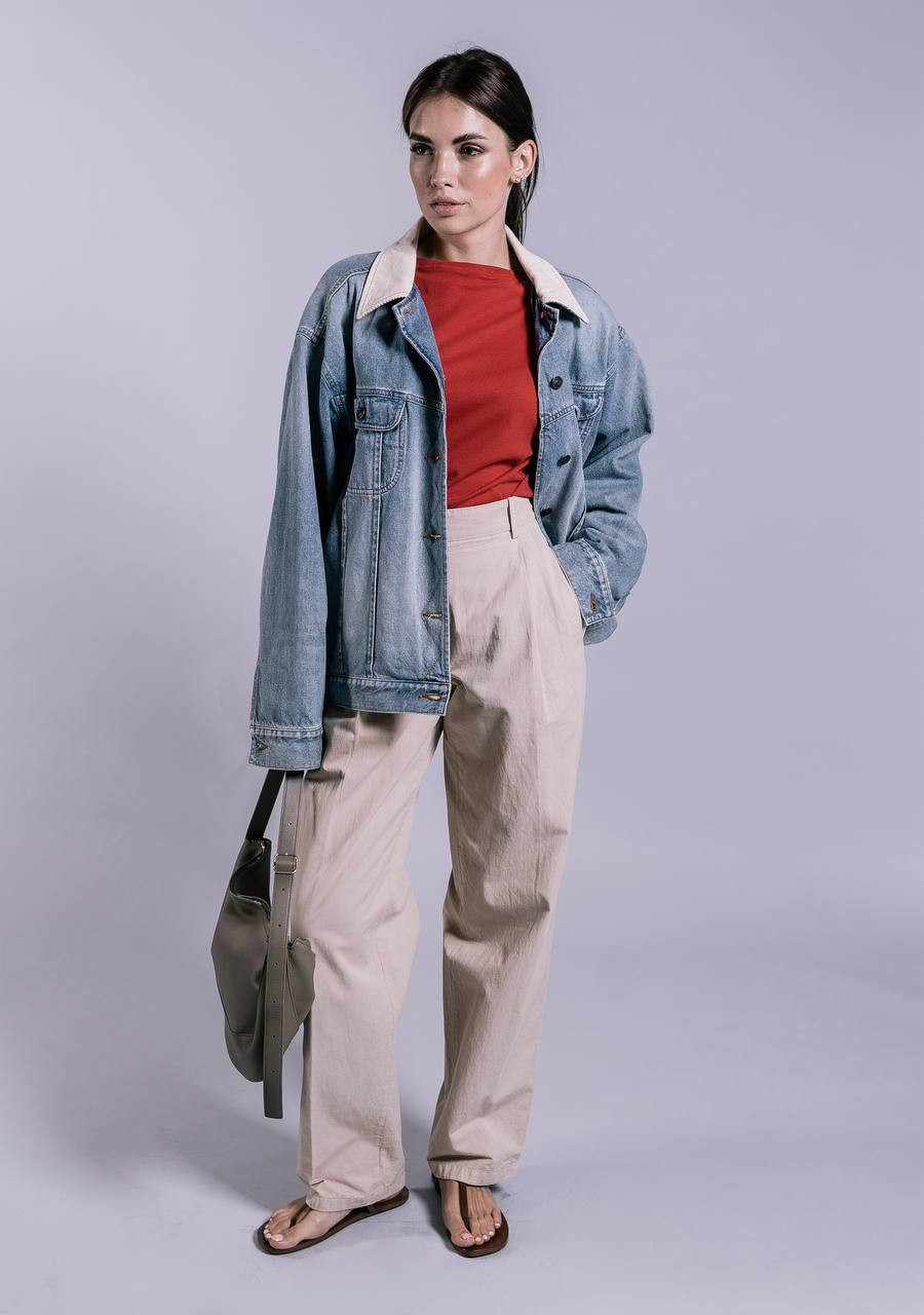 

Red t-shirt with logo print Valentino