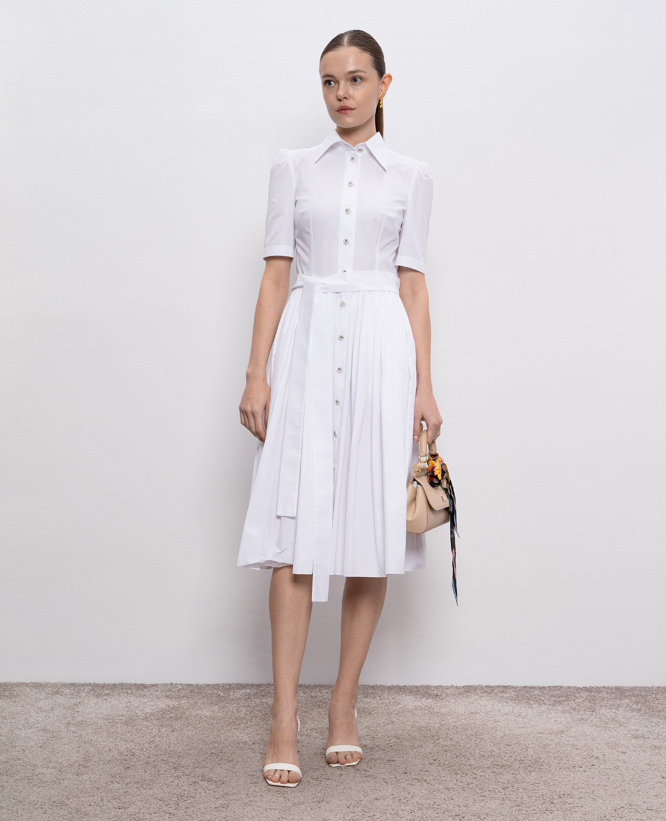 

White shirt dress Dolce&Gabbana