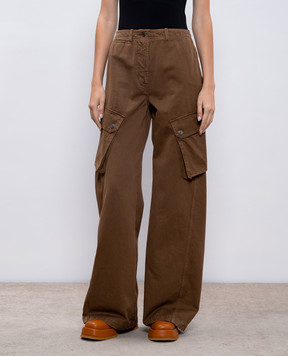 Max Mara Weekend ELVY brown cargo pants ELVY