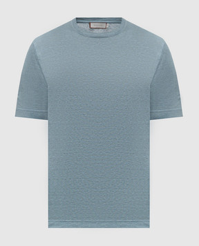 Tシャツ・カットソー CANALI FW25 Canali T-Shirt (T0356 MJ00002 100) Designer Polos and T-Shirts for Men | Canali US
