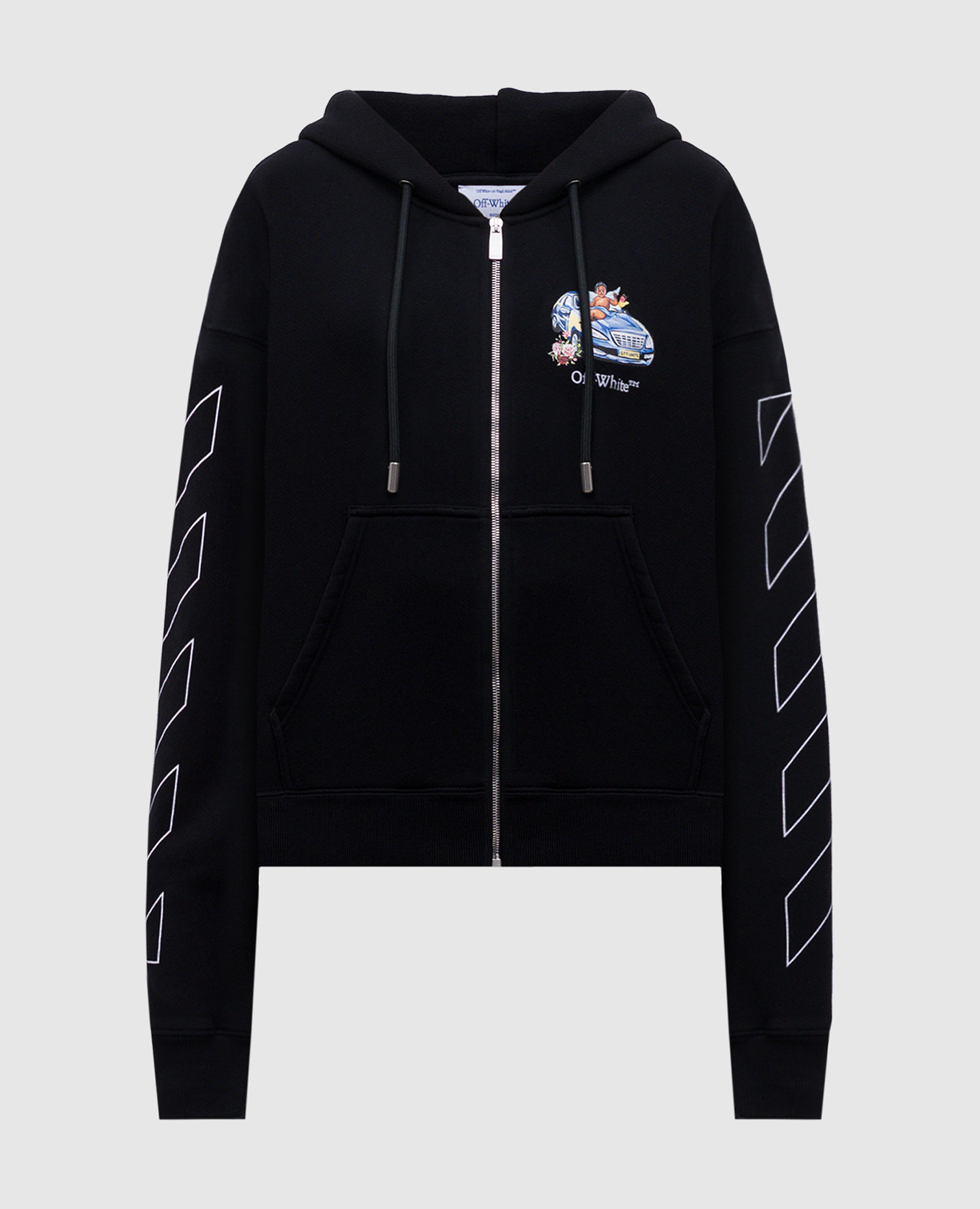 

Black sports jacket with print Off-White