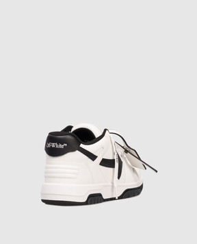 Off-White Out Of Office white leather sneakers with logo M189C9L019