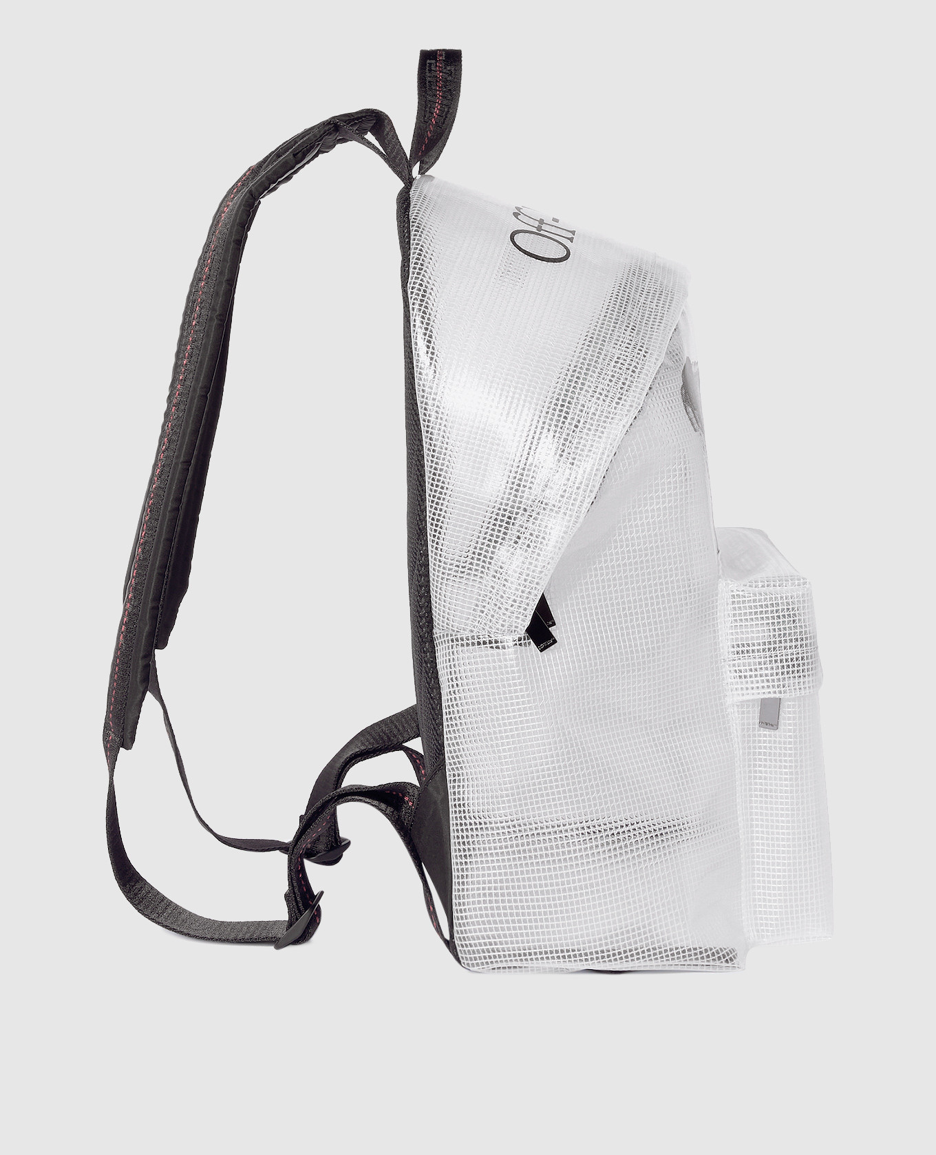 

Ripstop Heritage Transparent Backpack Off-White