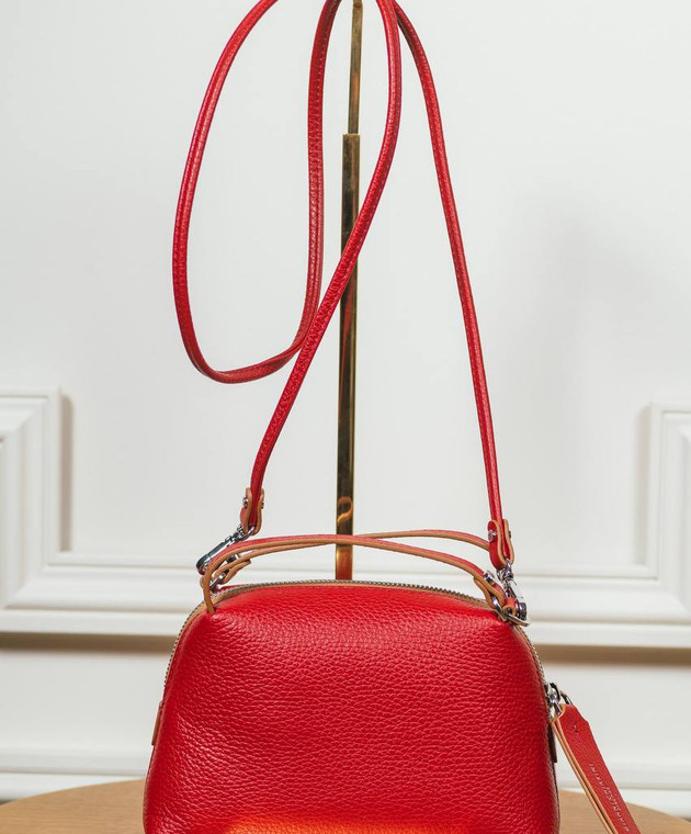 Gianni Chiarini - Alifa red leather crossbody bag BS8145COMMGRN