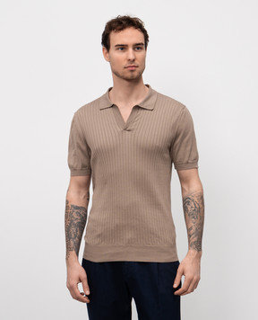 Cashmere&Whiskey Beige polo 18364Z