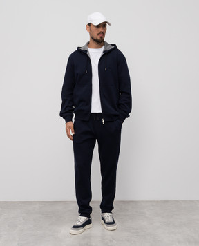 Brunello Cucinelli Blue joggers MM8313233G