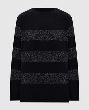 Twinset Black wool and cashmere sweater 252TT3302