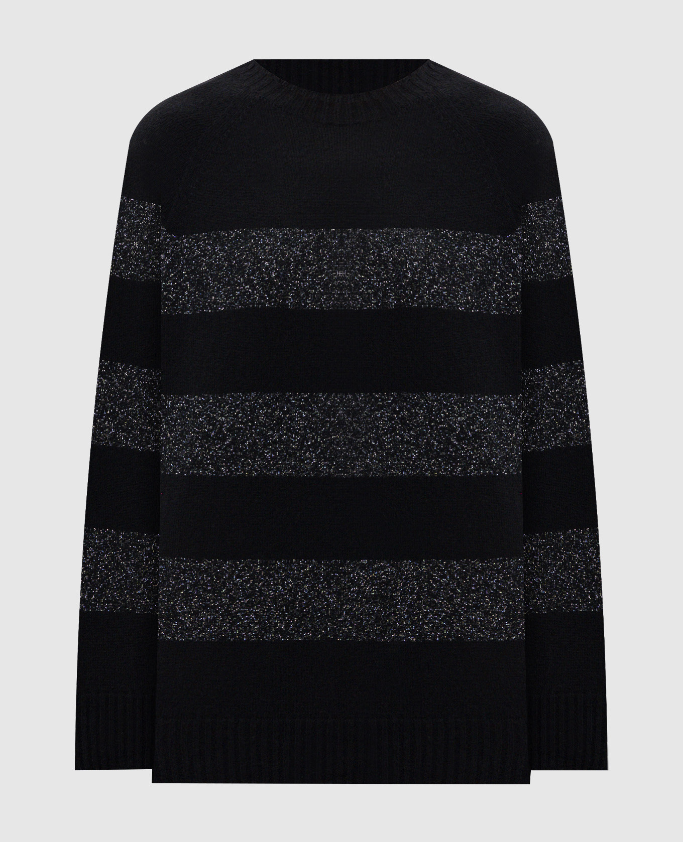 Black wool and cashmere sweater Twinset