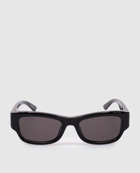 Balenciaga Black sunglasses with contrast logo 812869T0039