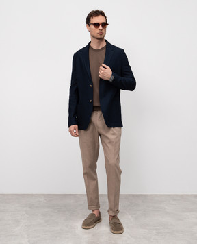 Cashmere&Whiskey Brown T-shirt MB003