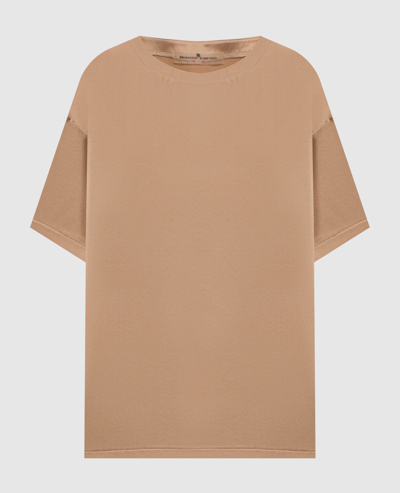 

Beige silk top Ermanno Scervino