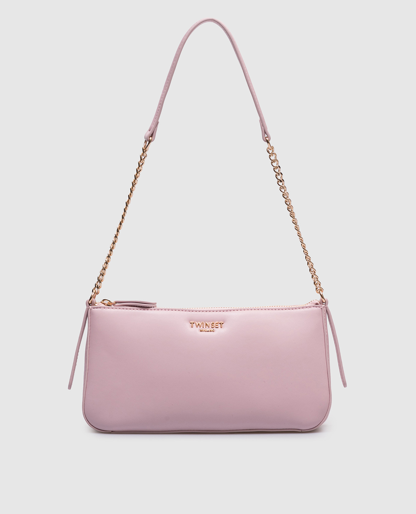 

Pink bag with logo Twinset