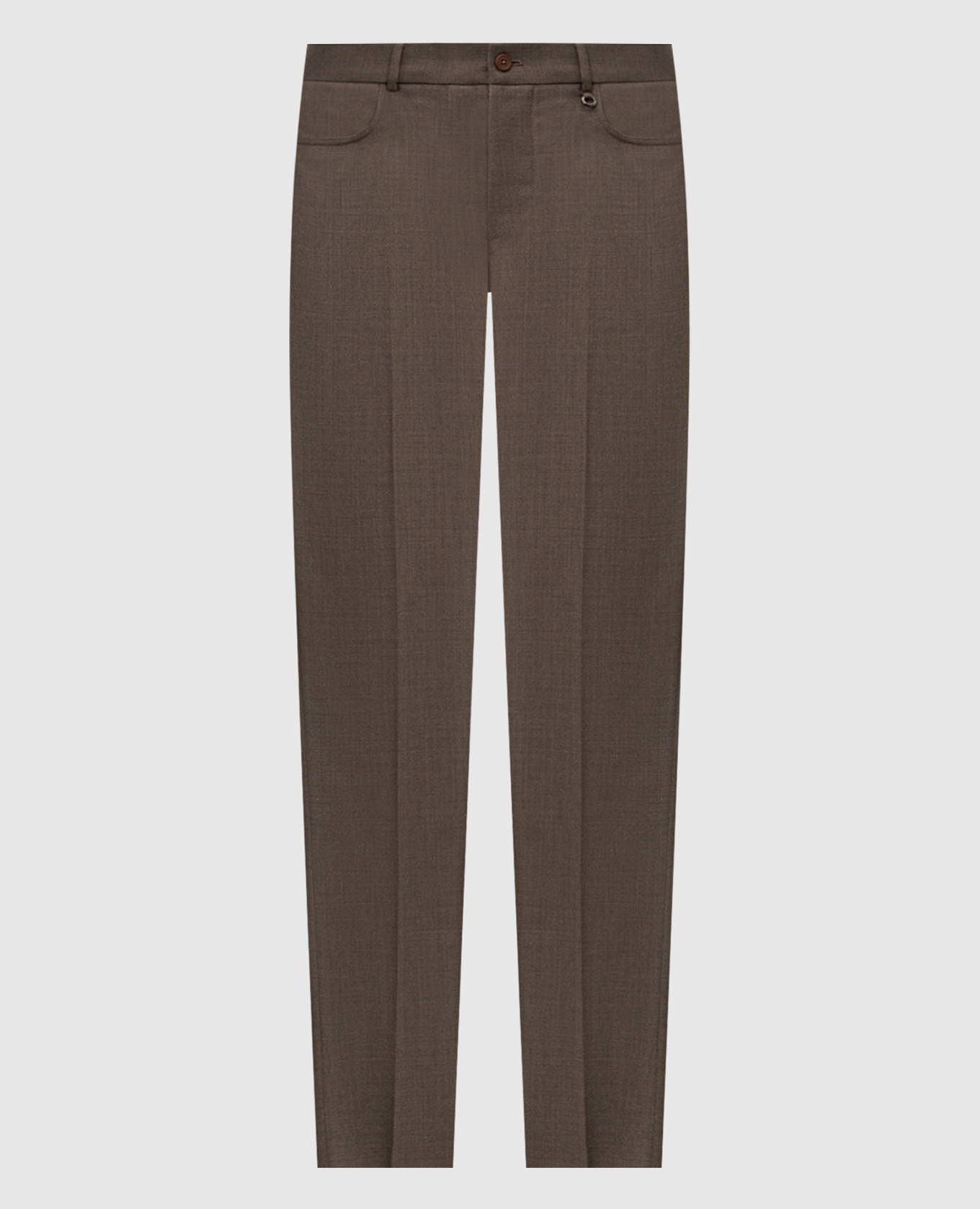 

Brown linen pants Stefano Ricci