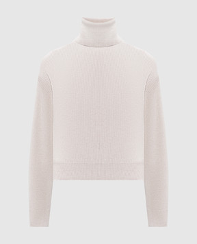 Brunello Cucinelli Gray wool, cashmere and silk sweater M16129313