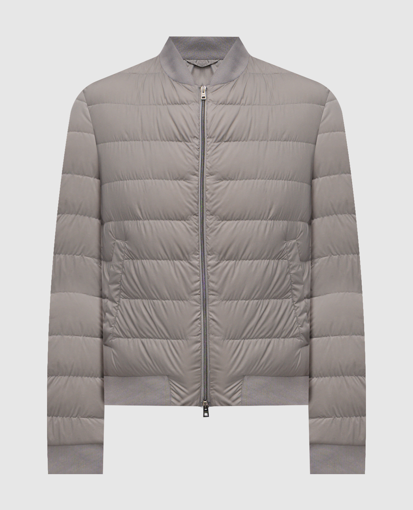 

Grey down bomber jacket Herno