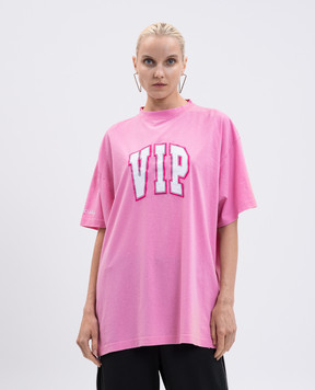 Balenciaga Pink VIP T-shirt 831305TSVP6