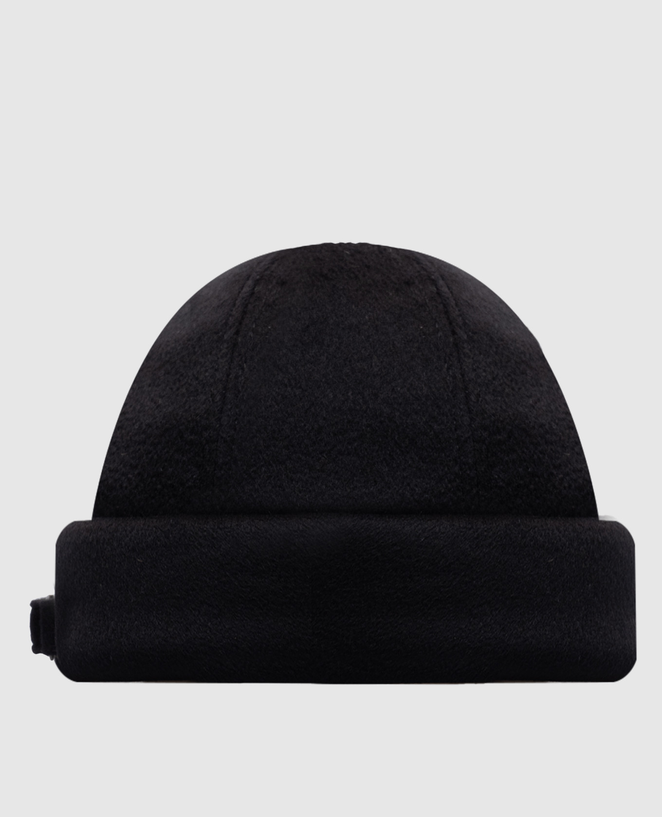 

Black cashmere docker cap Agnona