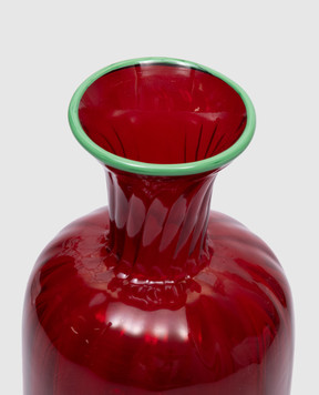 La DoubleJ Red decanter made of Murano glass CAR0007MUR001RED01