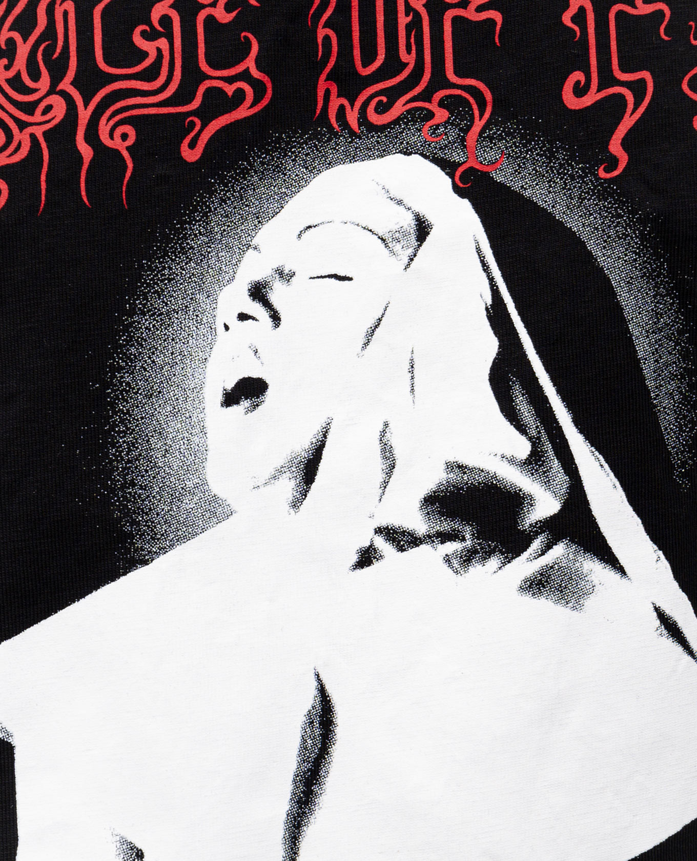 

Black Metallic COF Iconic Nun T-Shirt Vetements