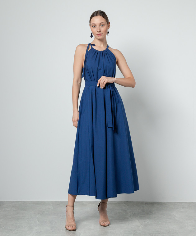 Max mara weekend blue dress hotsell