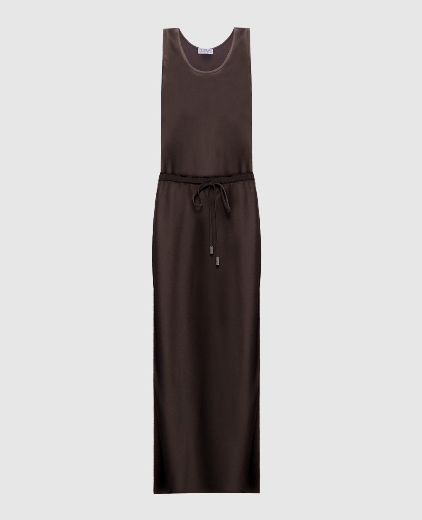 

Brown maxi dress Brunello Cucinelli