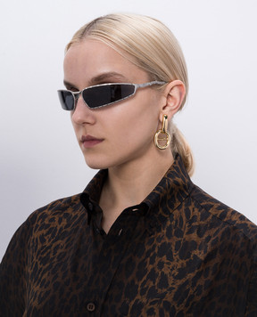 Kuboraum Silver sunglasses H34 KRSH34SM000000GT