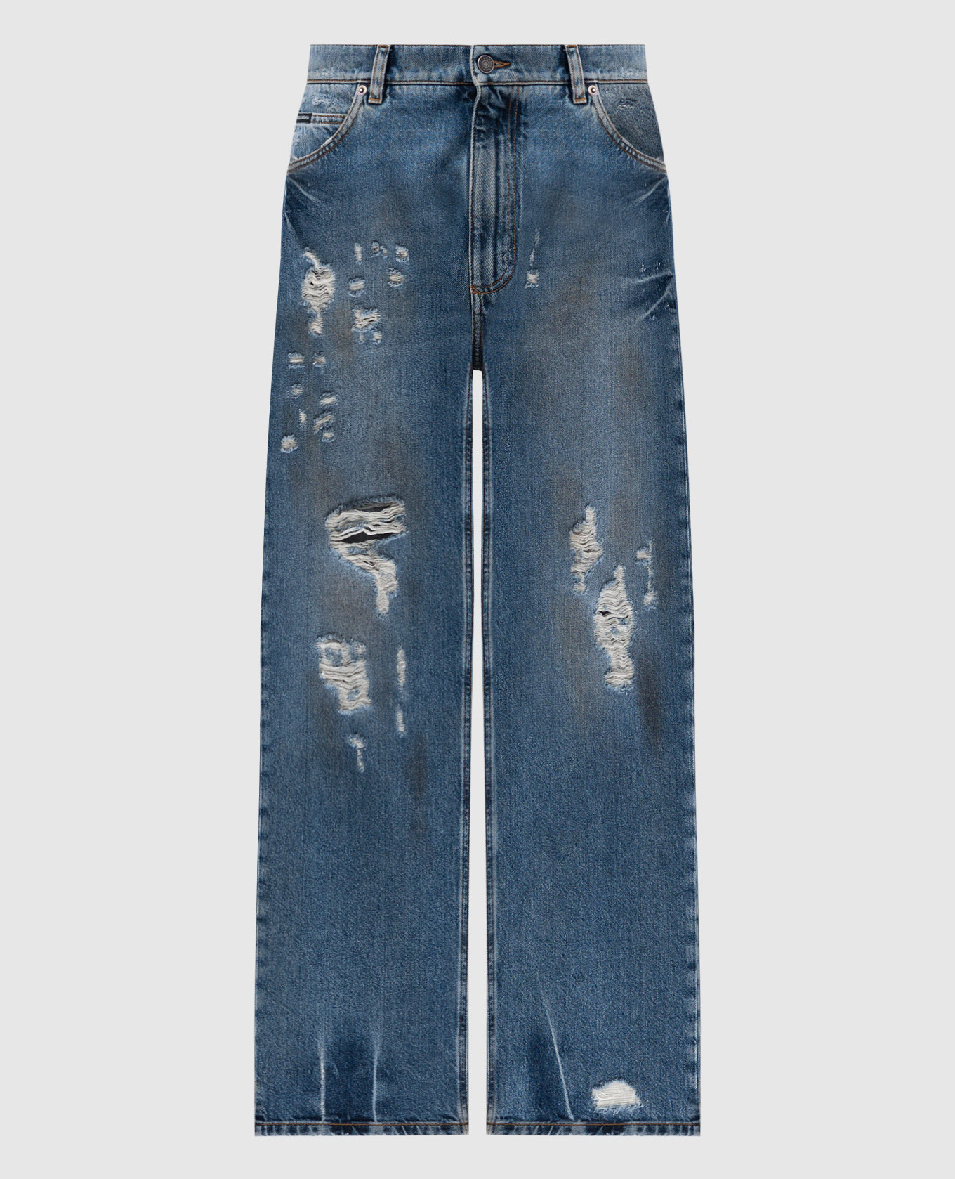 

Blue jeans with a vintage effect Dolce&Gabbana