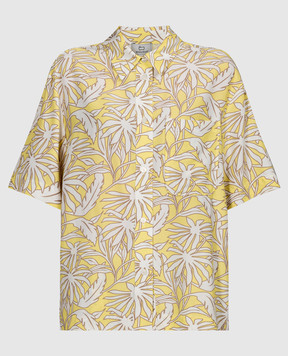 Woolrich Yellow printed blouse CFWWSI0182FRUT3704