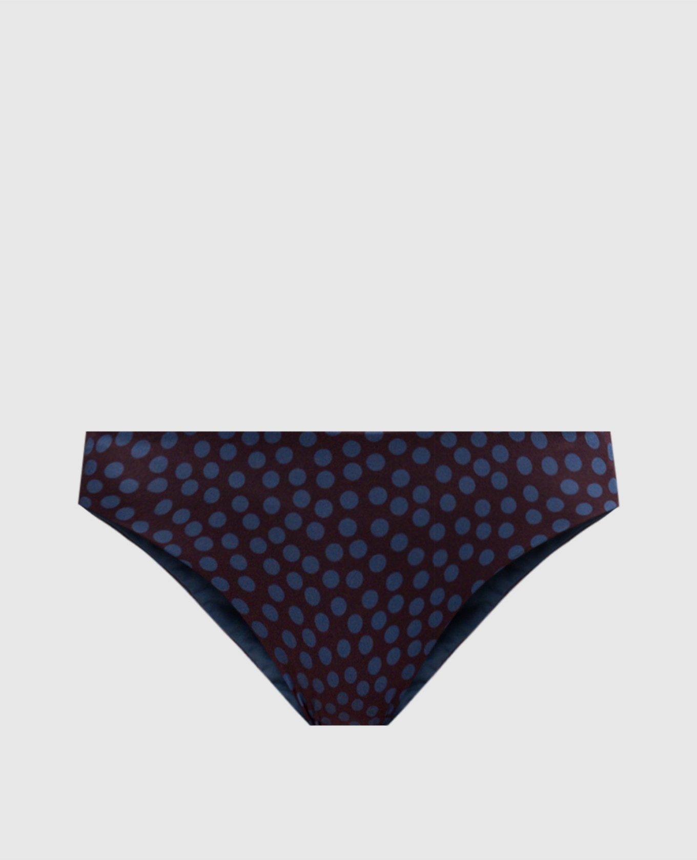 

Polka dot swimsuit panties Fisico, Brown