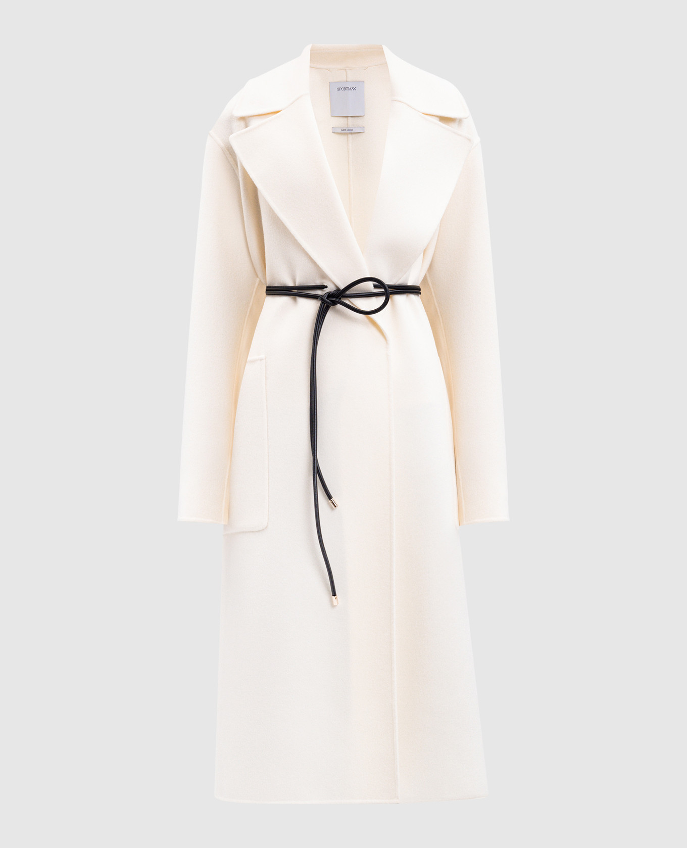

ABATE beige wool coat Max Mara Sportmax